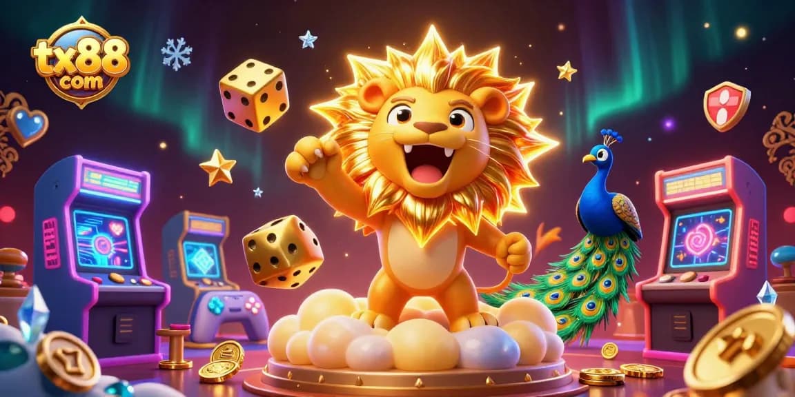 Experience thrilling moments at tx88 com with vibrant casino games, featuring dazzling characters and dynamic elements.