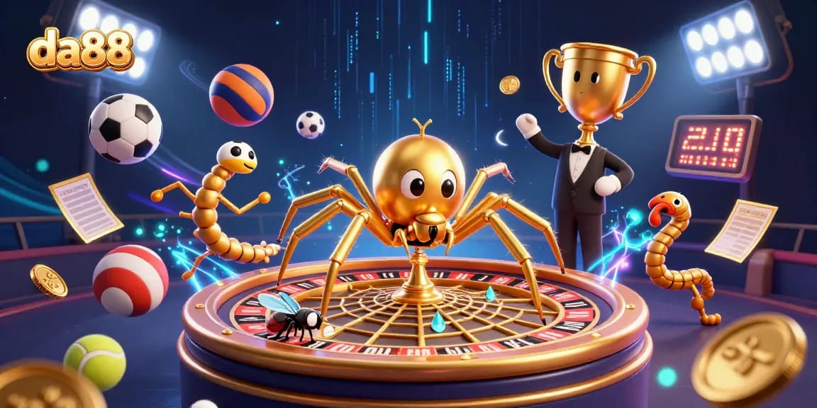 Place bets and spin the roulette wheel at da88 with thrilling casino action and vibrant game elements.