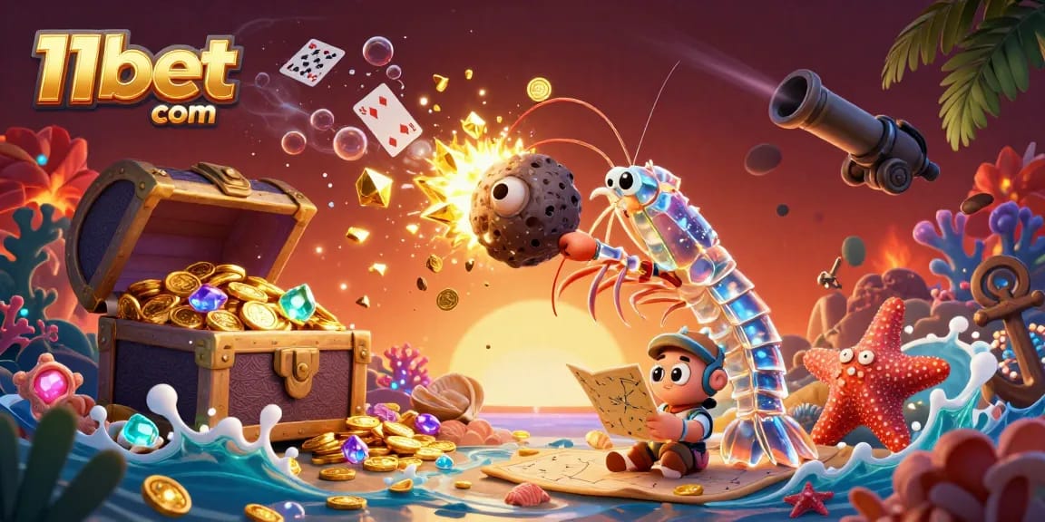 Experience thrilling action at 11bet com as a galactic samurai battles for treasure in a stunning 3D scene.