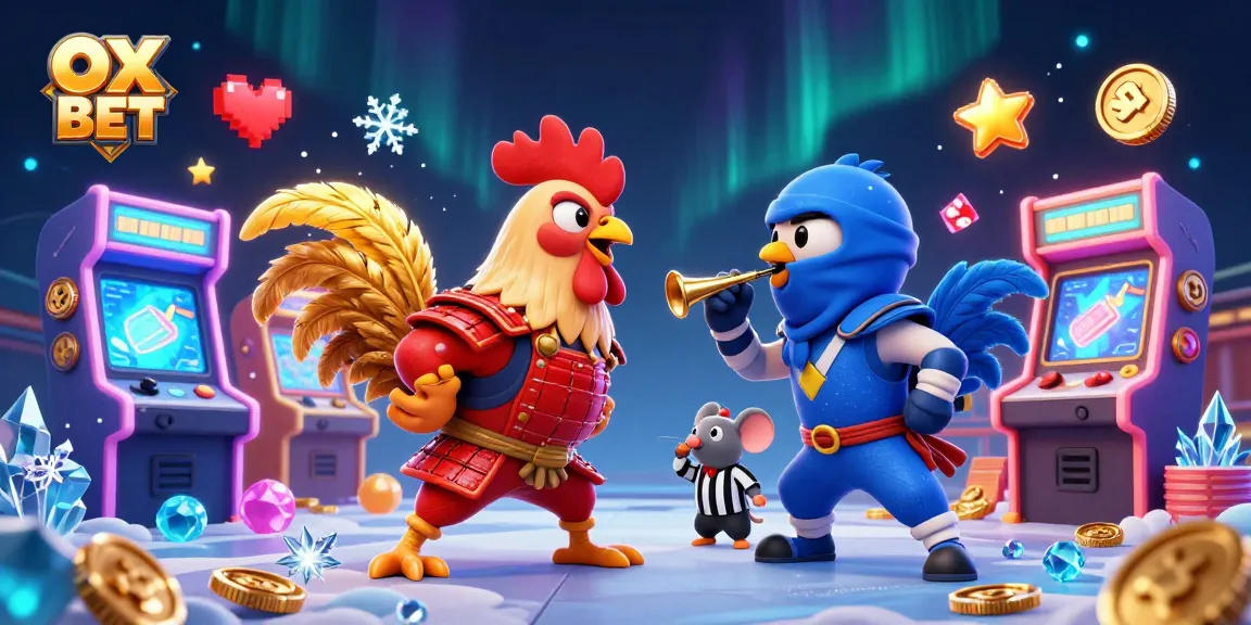 Experience thrilling moments at OX BET with a digital cartoon depiction of a dramatic gaming showdown.
