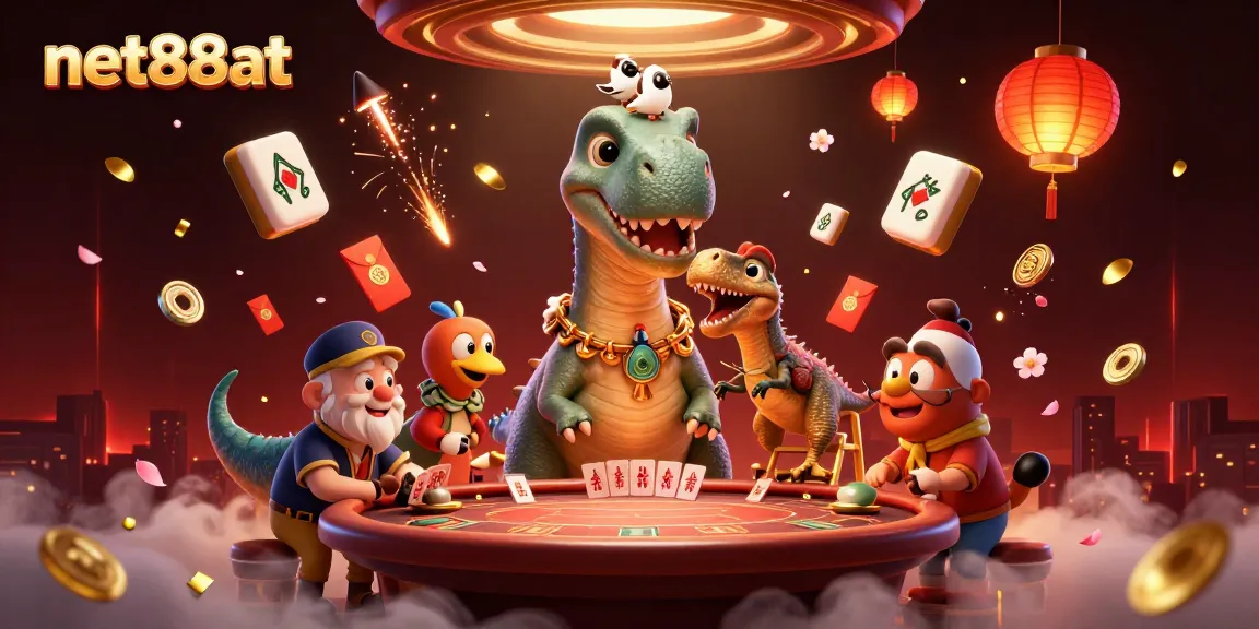 Experience thrilling gameplay at net88at with vibrant casino elements and engaging characters.