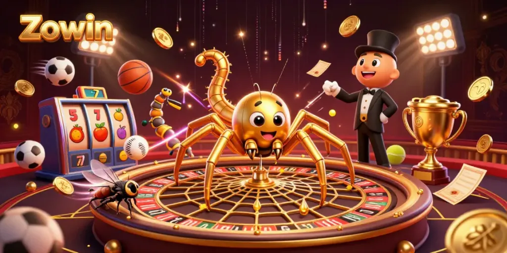 Zowin enhances your gaming experience with dynamic casino elements and captivating visuals.