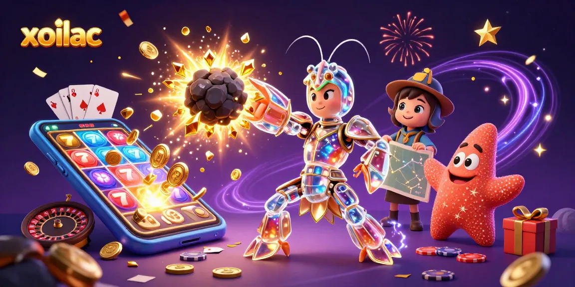 Xoilac showcases exciting 3D colorful slot games with dynamic elements and vibrant characters.