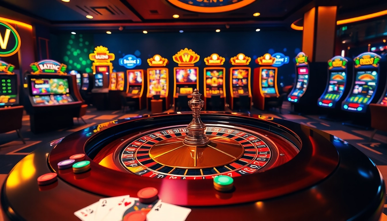 Experience the excitement of s8casino with vibrant casino games, roulette table, and engaging betting interfaces.