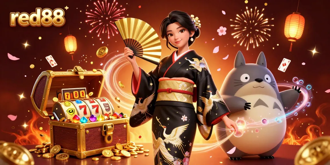 Experience thrilling wins at red88 with captivating slots and elaborate casino scenes.