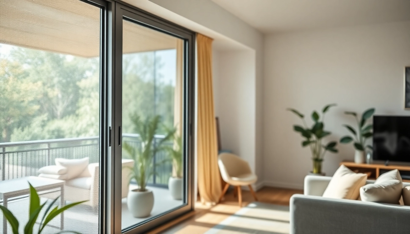Bekijk hor voor schuifdeur die elegant in een moderne woning is geïnstalleerd.
