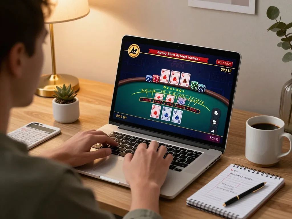 Dabet allows for live blackjack gaming experience at home with chic decor and strategic play