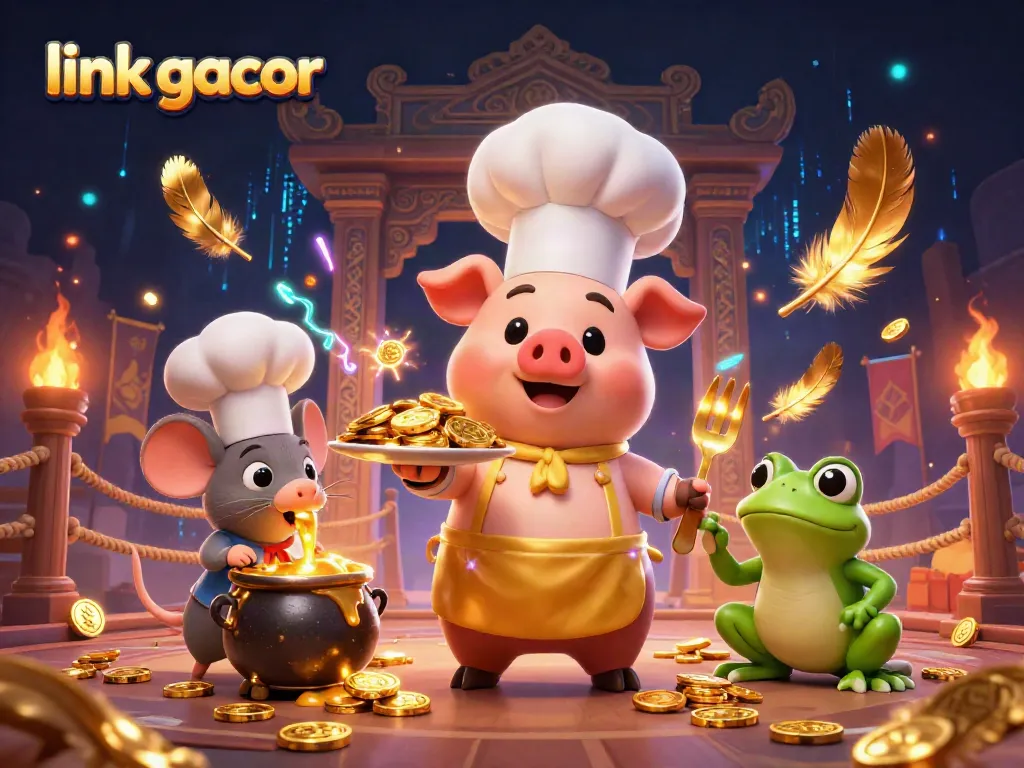 Experience thrilling moments in a 3D casino scene with link gacor, where fantasy meets jackpot excitement.