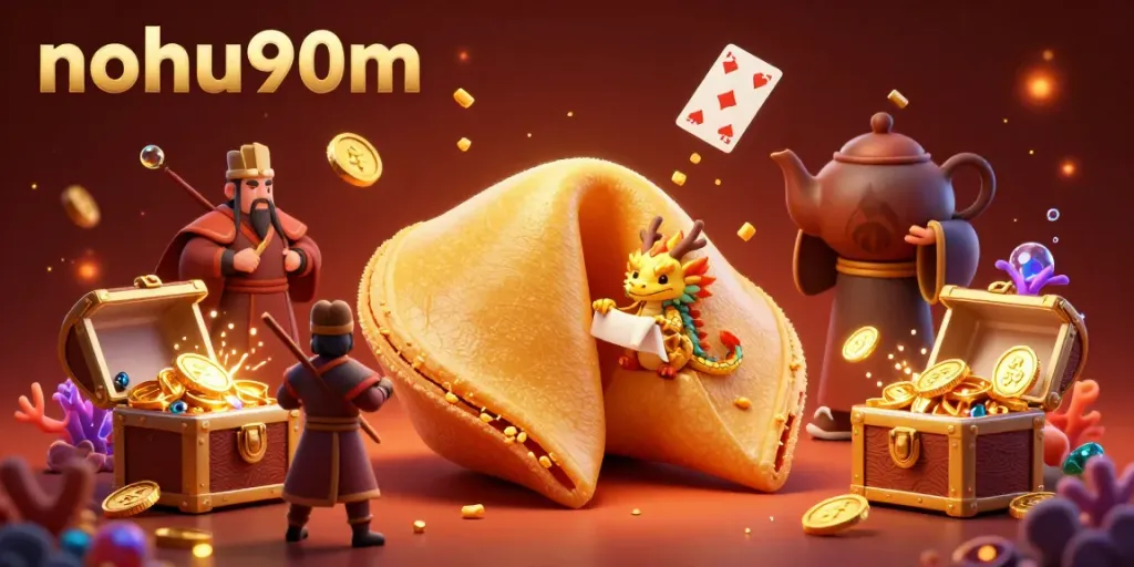 Experience thrilling gameplay at nohu90m with golden treasures and fortune cookie guardians.