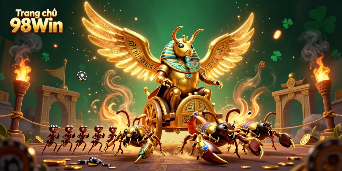 Engage in thrilling bets on Trang chủ 98Win with a vibrant 3D casino theme.