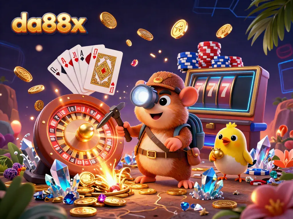 Engage in the thrilling world of da88x with vibrant casino-themed treasures and adventures.