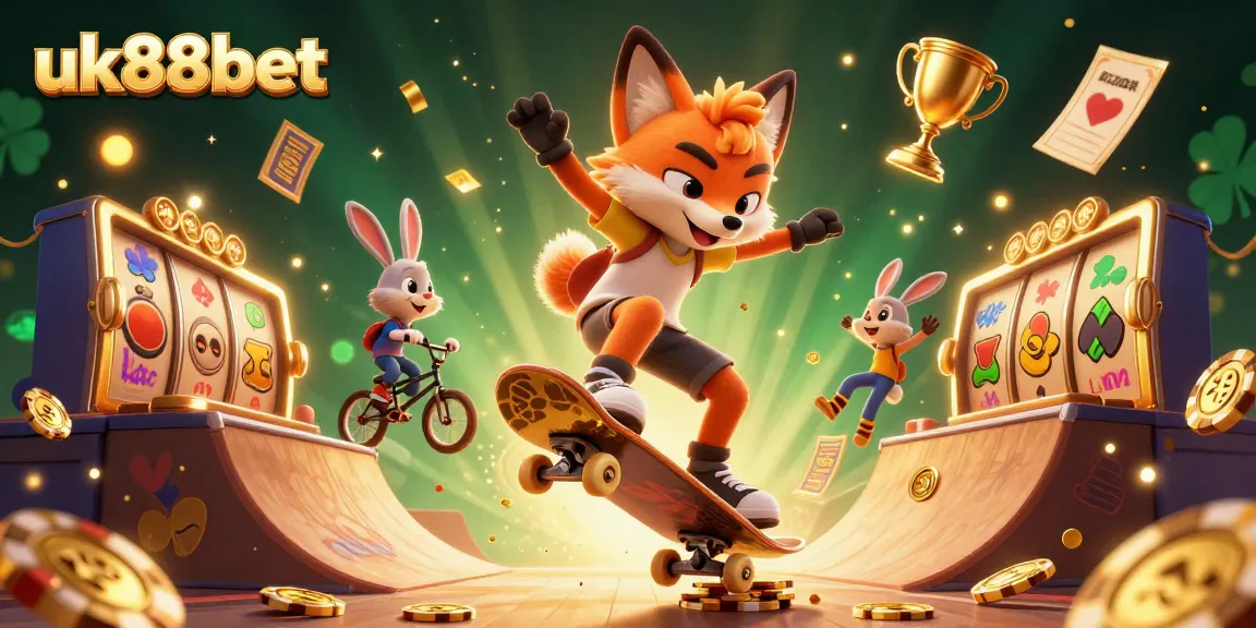 Experience the thrill of uk88bet with dynamic 3D characters and exciting gambling elements.
