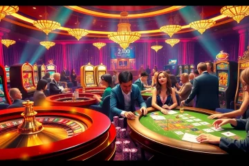 Experience the thrill of casino gaming with Nhà cái 79KING, showcasing players at roulette and slot machines.