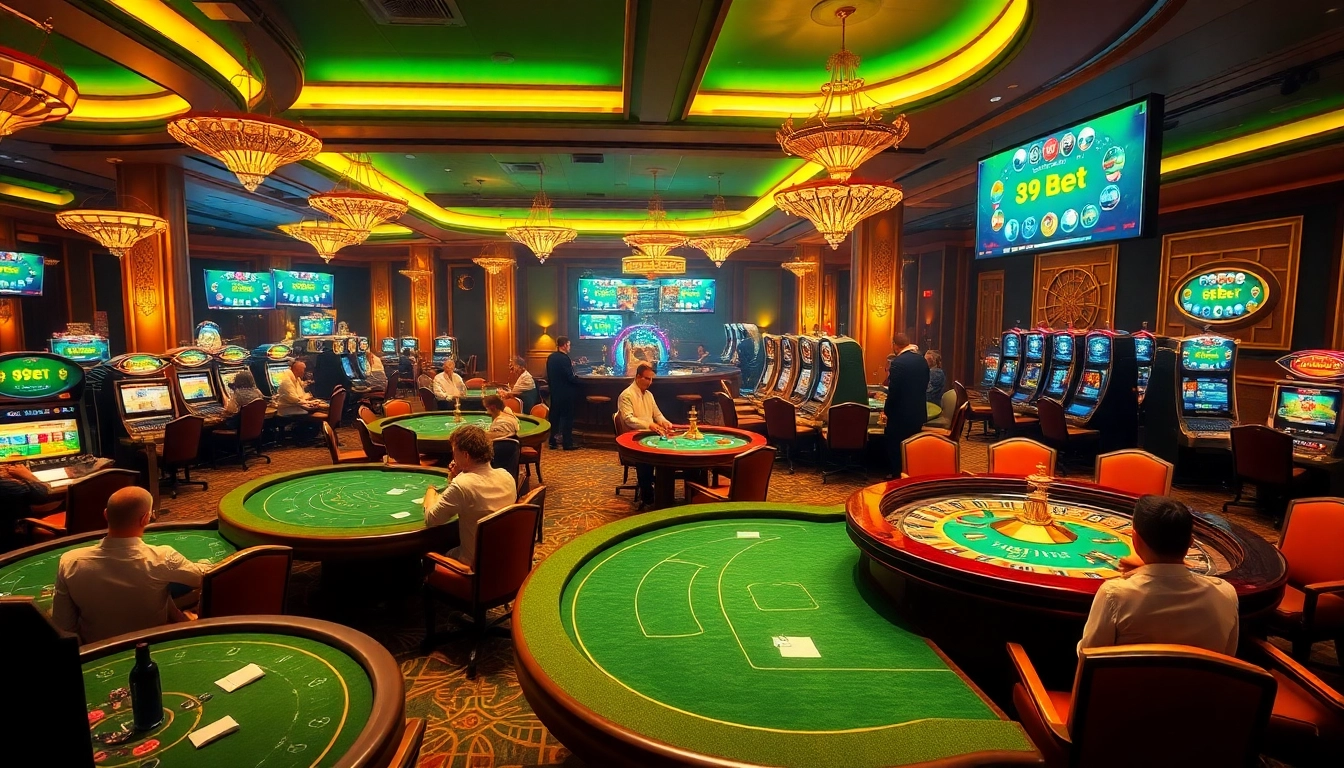 Engage in thrilling gambling activities at https://89bet.green/ featuring poker, blackjack, and roulette tables.