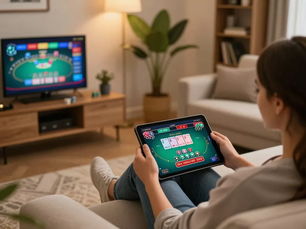 Engaging with online casino games at home using the MM88 platform for strategic gameplay