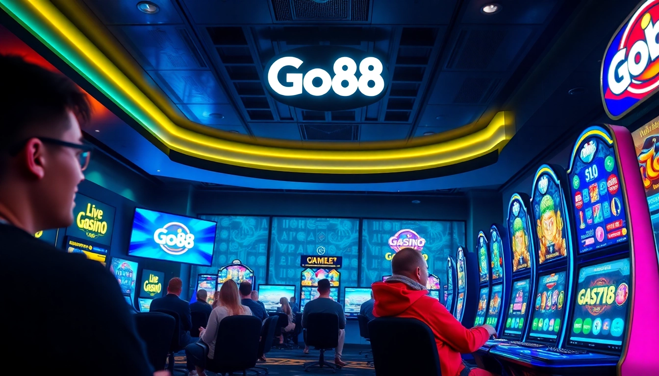Experience the excitement of gaming at https://go88vj.com/ with a dynamic online casino interface, showcasing thrilling games.