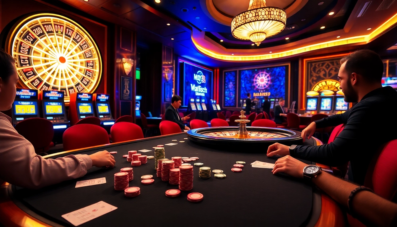 Experience the thrill of gambling at https://may88.work/ with a vibrant casino atmosphere and engaging live dealer.