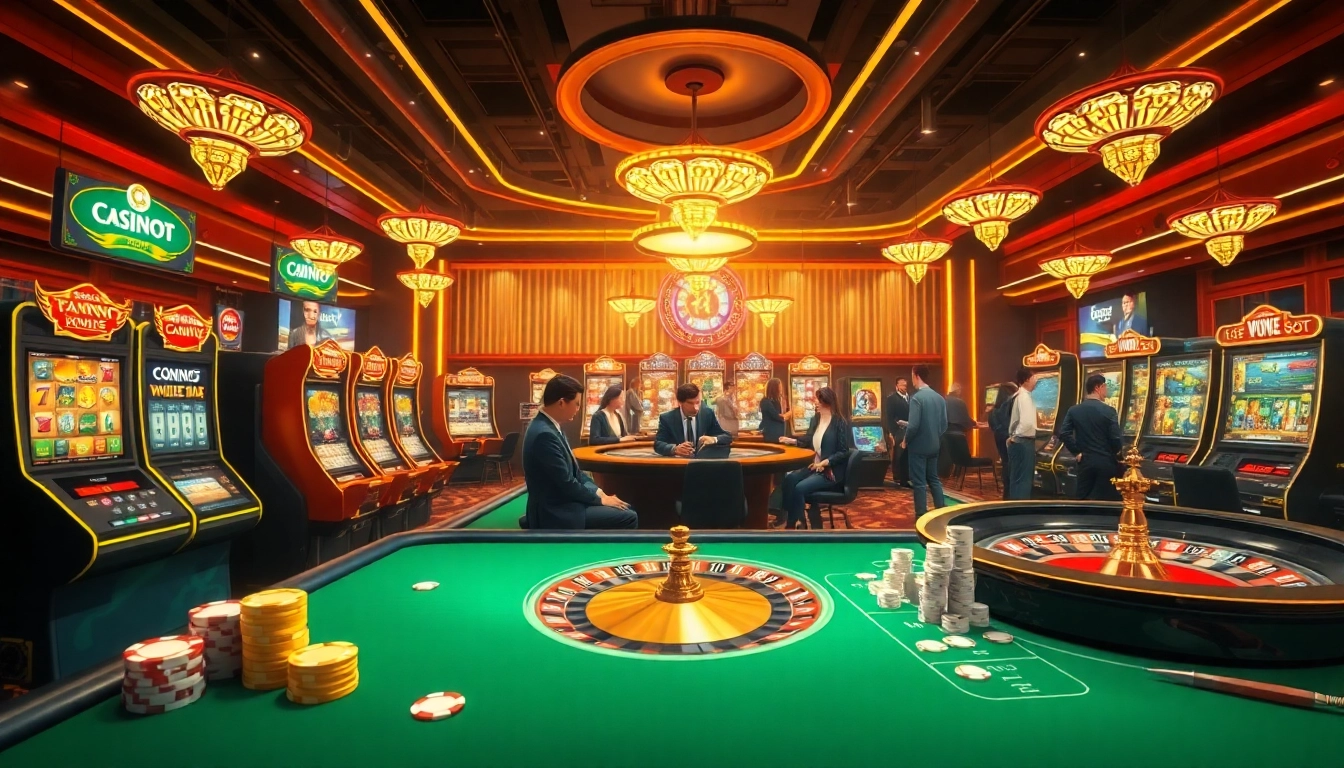 Experience exhilarating gaming action at trang chủ 89bet with vibrant casino visuals.