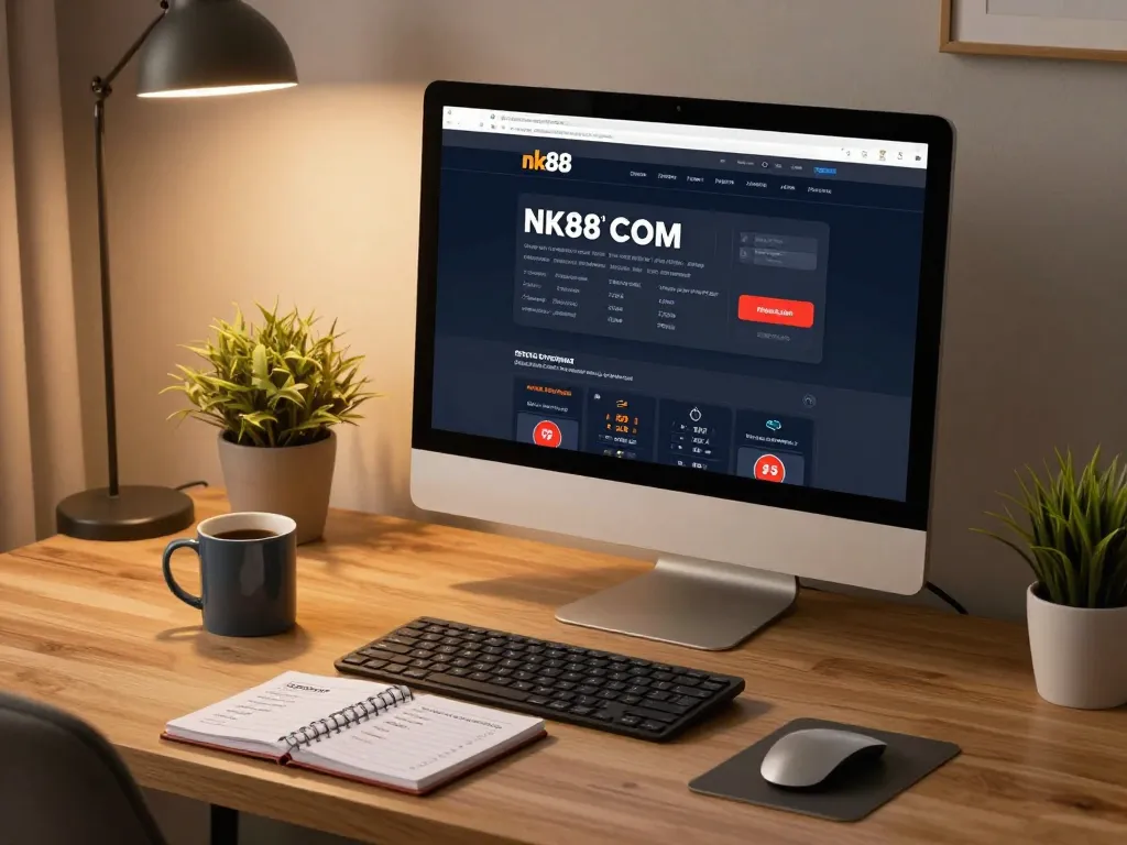 Engaging online casino gaming on nk88 com with a stylish modern setup highlighting strategies and betting.