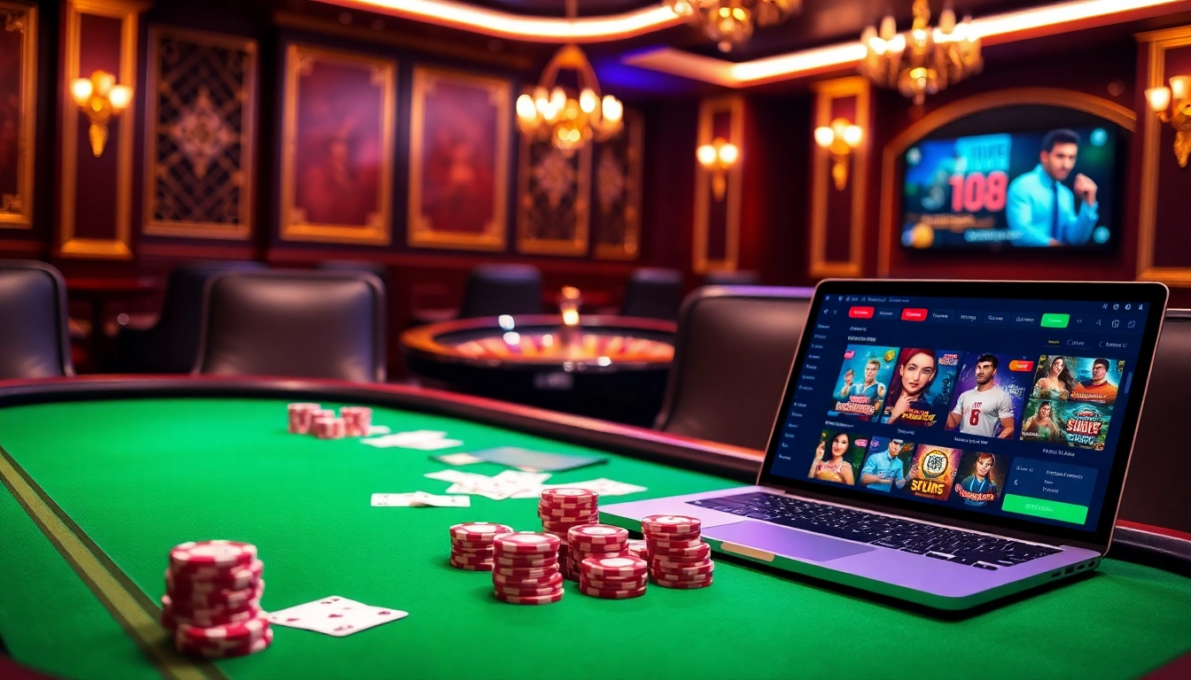 Engage in thrill and excitement at trang chủ me88 with luxury casino offerings like poker tables and vibrant games.