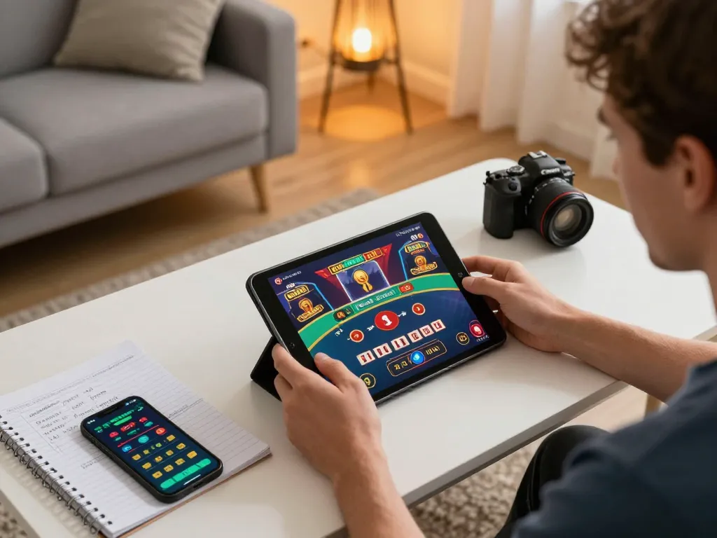 Engaging online casino gameplay experience at lc88 with vibrant graphics and strategic planning.