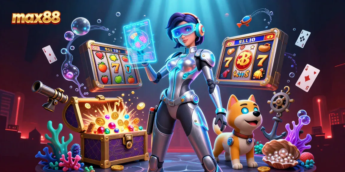 Experience max88's vibrant casino adventure with stunning visuals and exciting gameplay elements.