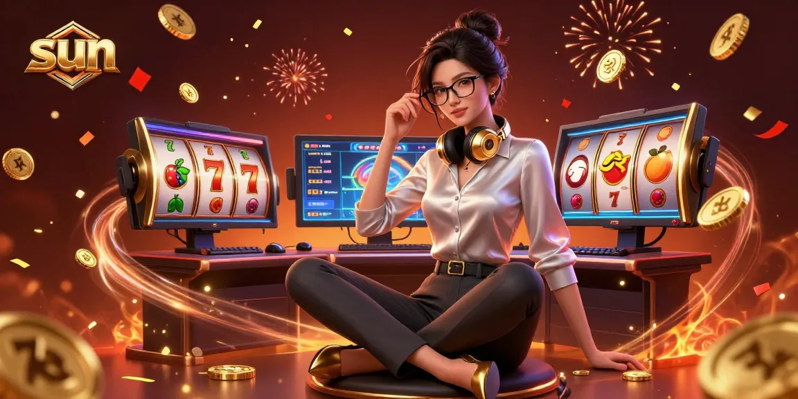 Experience thrilling gameplay and winning action at the sun casino with vibrant slot machines.