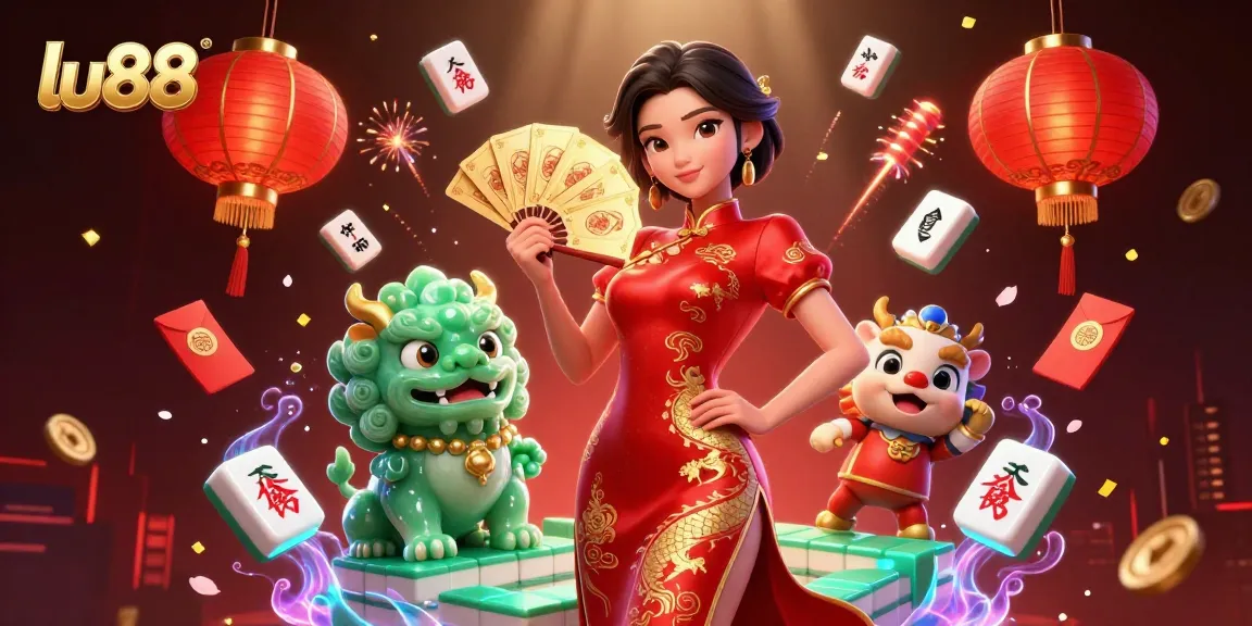 Engage with thrilling gaming experiences at lu88, featuring vibrant 3D casino elements.