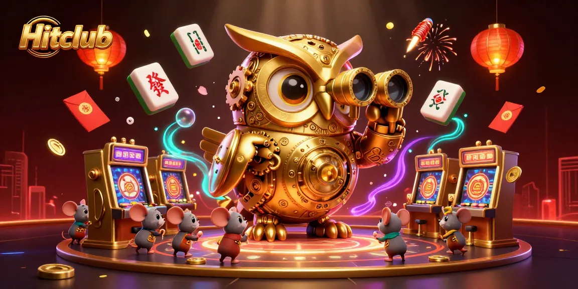 Experience thrilling games at Hitclub with vibrant casino elements and engaging characters.
