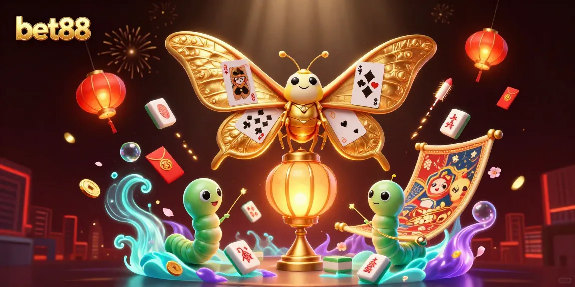 Experience the excitement of betting at bet88 with an illustration showcasing stunning casino elements.